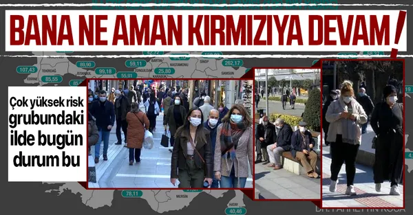 Sağlık Bakanlığı vaka haritasında çok yüksek risk grubundaydı! Trabzon'da korkutan görüntüler!-1