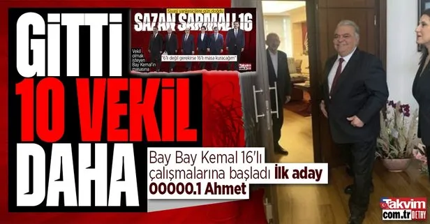 Siyasi yankesicilere gün doğdu! Kemal Kılıçdaroğlu: Gerekirse 16’lı masa kuracağım... Görüşmelere başladı! Ahmet Özal...