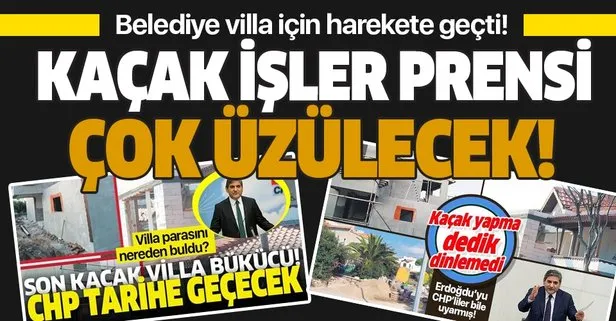 Aykut Erdoğdu'nun kaçak villası mühürlendi!