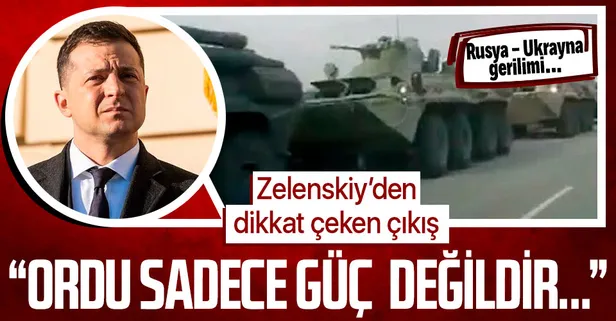 Ukrayna Devlet Başkanı Vladimir Zelenskiy'den Rusya'nın askeri hareketliliğine tepki: Provokasyonlara hazırız