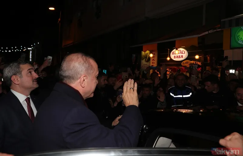 Başkan Erdoğan, Fatih’te bozacıda vatandaşlarla sohbet etti