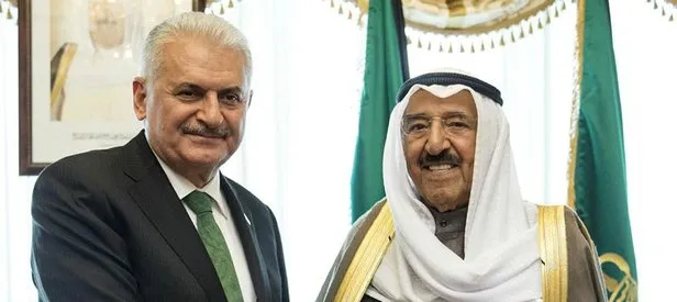Başbakan Yıldırım; Kuveyt Emiri Al Sabah ile görüştü!