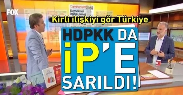 Kirli ilişkiyi gör Türkiye! HDPKK da İP’e sarıldı