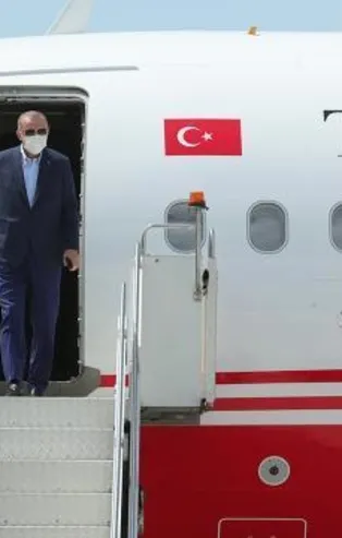 Son dakika: Başkan Recep Tayyip Erdoğan Birleşik Arap Emirlikleri'nden yurda döndü