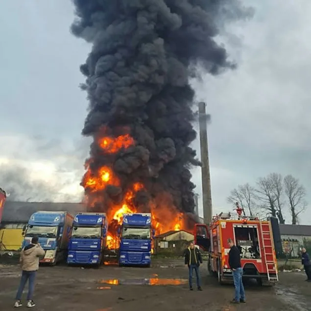 Çaykur’a ait çay fabrikasında yangın