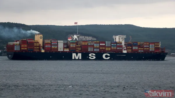 Çanakkale Boğazı tek yönlü trafiğe kapatıldı! 300 metreden uzun 3 konteyner ve 1 LNG gemisi geçecek - 1