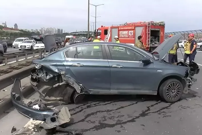 TEM’de zincirleme kaza