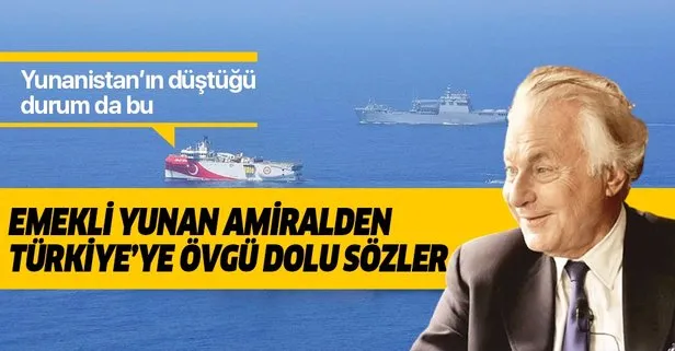 Yunanistan’ın eski deniz kuvvetleri komutanı Türkiye’nin Oruç Reis hamlesini zekice olarak değerlendirdi