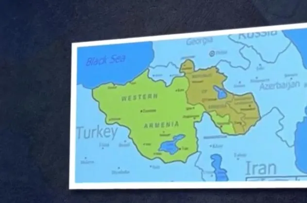 Bilim kongresinde harita provokasyonu! ABD'den gelen profesöre tepki yağdı