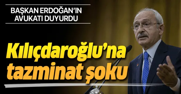 Son dakika: Başkan Erdoğan’ın avukatı duyurdu: Kılıçdaroğlu 50 bin TL manevi tazminat ödeyecek