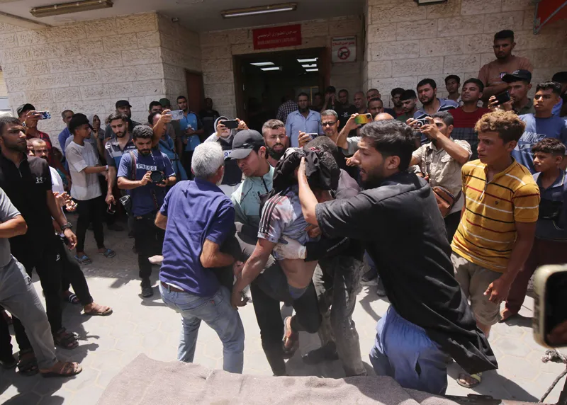 Katil İsrail'in avukatı ABD Başkanı Joe Biden'dan Gazze'de ateşkes açıklaması: Yakın gelecekte beklemiyorum-7