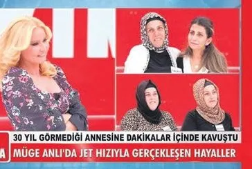Müge Anlı'da büyük kavuşma: 31 yıldır görmediği annesine dakikalarca sarıldı