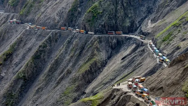 Usta şoförler bile korkuyor! Dünyanın en tehlikeli yolları listelendi - 8