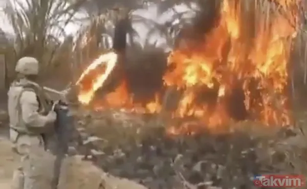 'Demokrasi' vaadiyle Irak'a verilen yıkımın bir başka yüzü: ABD askerleri kahkahalar atarak meyve bahçelerini yaktı - 4