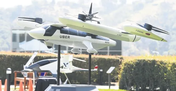 Uçan taksi göründü