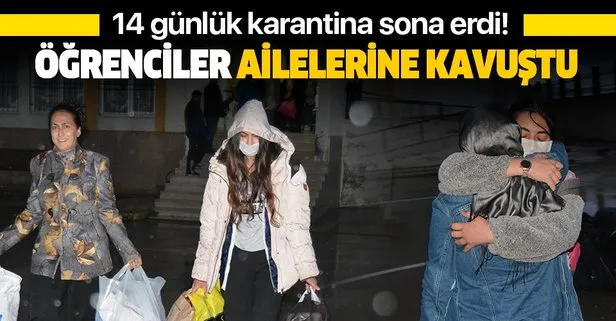 14 günlük karantina sona erdi