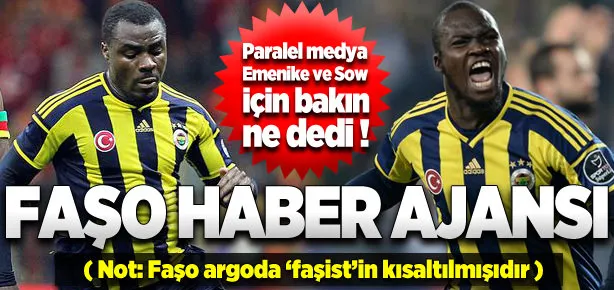 Paralel haber ajansından ırkçı nefret söylemi