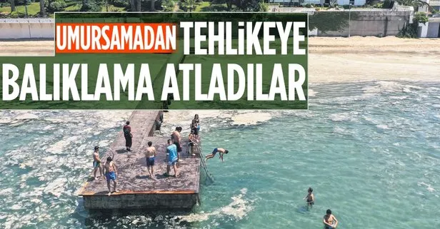 Türkiye, Marmara’yı saran müsilaja karşı düğmeye bastı! Vatandaşlar ise beyaz tehlikeye aldırmadı
