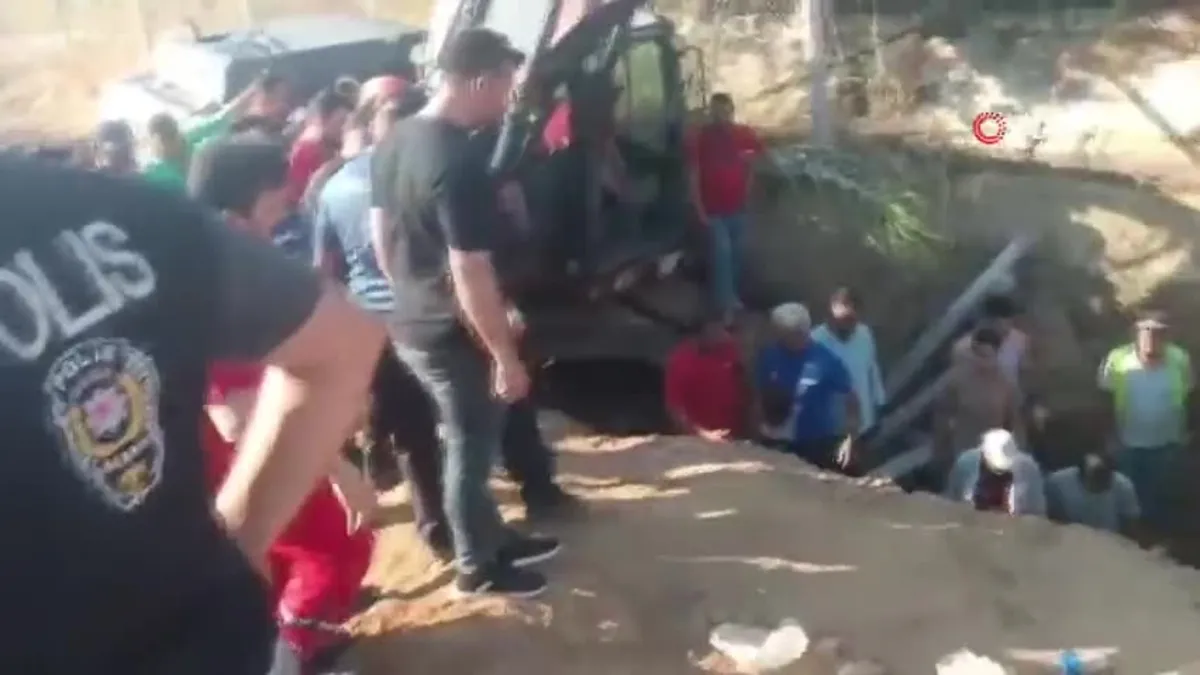 Aydın'da içme suyu hattında göçük: 3 ölü, 1 yaralı