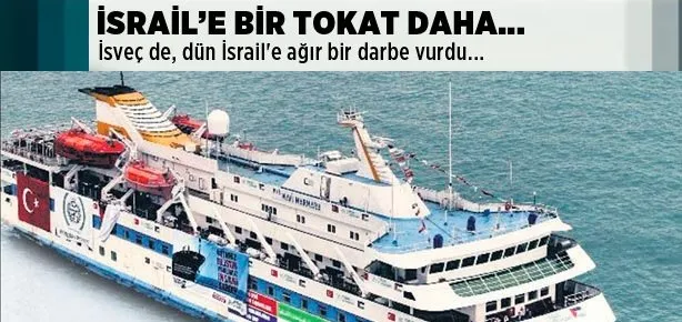 İsrail’e bir tokat daha