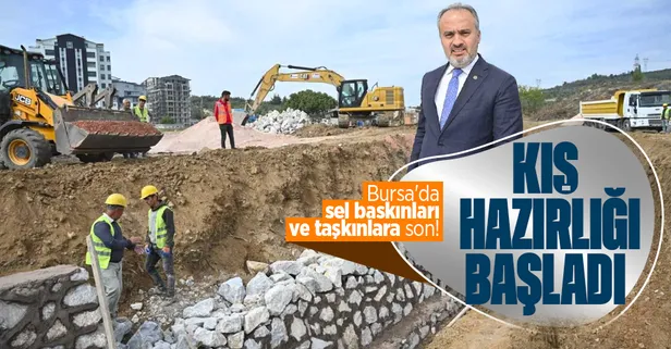 Dere yataklarında kış hazırlığı