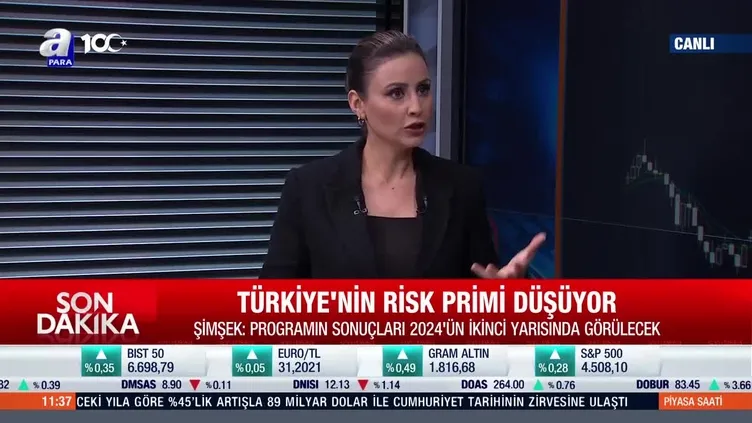 Hazine ve Maliye Bakanı Mehmet Şimşek, Türkiye'nin kredi risk primindeki gerilemeyi değerlendirdi