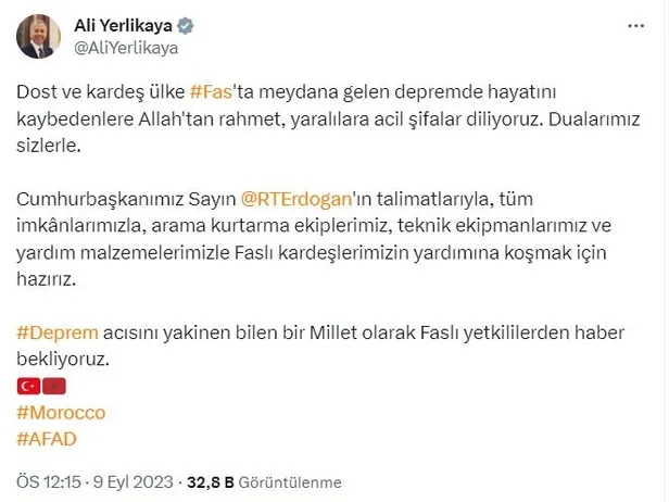 Son dakika: Fas'ta 7 büyüklüğünde deprem! Çok sayıda ölü ve yaralı var | Türkiye devrede tüm imkanlar seferber-5