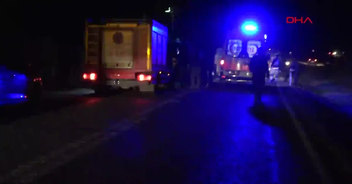 Çorum'da feci kaza! Ölü ve yaralılar var