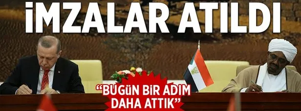 Sudan’da imzalar atıldı