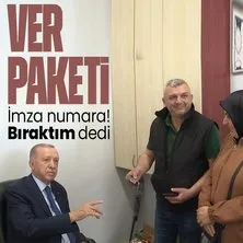 Başkan Erdoğan akaryakıt istasyonu çalışanlarını ziyaret etti