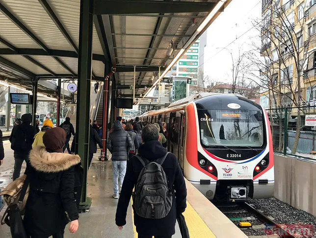 Başkan Erdoğan açılışını yapmıştı! Gebze-Halkalı Banliyö Tren Hattı'nda ilk gün
