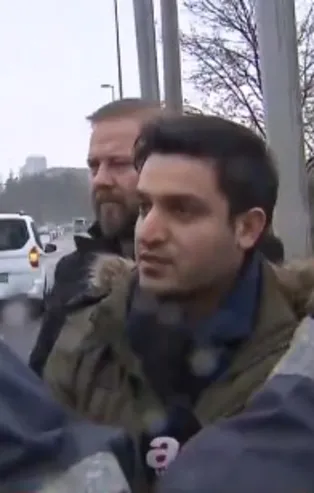 İBB çalışanından A Haber yayınına engel