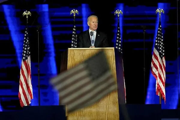 SON DAKİKA: ABD'nin yeni başkanı Joe Biden zafer konuşması yaptı-2