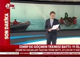 İzmir Çeşme'de göçmen teknesi battı! Çok sayıda ölü var...