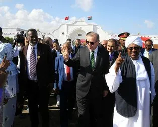 Erdoğan’ın Sudan ziyaretinde çok çarpıcı olay