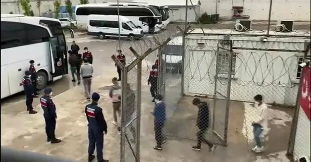449 kaçak göçmen yakalanarak gönderildi