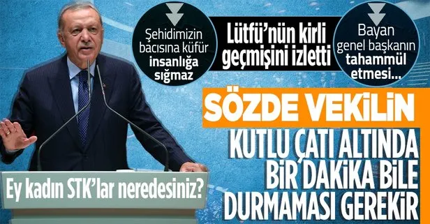 SON DAKİKA: Başkan Erdoğan’dan Lütfü Türkkan’a çok sert tepki: Sözde milletvekili olan bu kişinin parlamentoda yeri yok