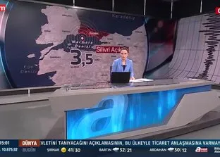 Marmara’da deprem! İstanbul sallandı!