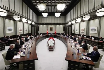 Kabine toplanıyor! Gündemde terörle mücadele ve asgari ücret var