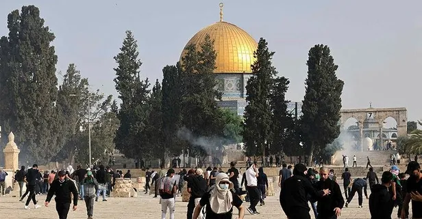 Son dakika: Filistin direniş grupları, İsrail'e Mescid-i Aksa'daki polisleri çekmesi için akşama kadar süre verdi!