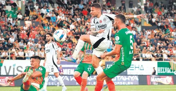Alanyaspor’a takılan Beşiktaş’ın serisi sona erdi!