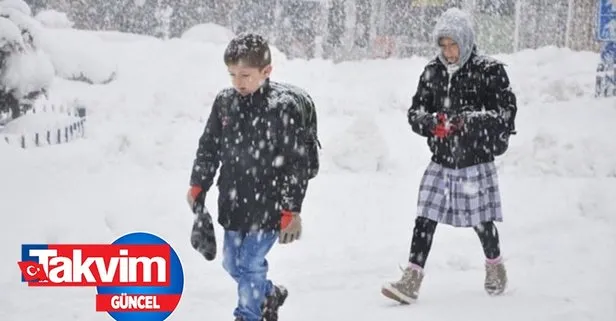 13 Ocak Perşembe Konya’da bugün okullar tatil mi edildi? Konya Valiliği kar tatili açıklaması! Konya’da okullar tatil mi?