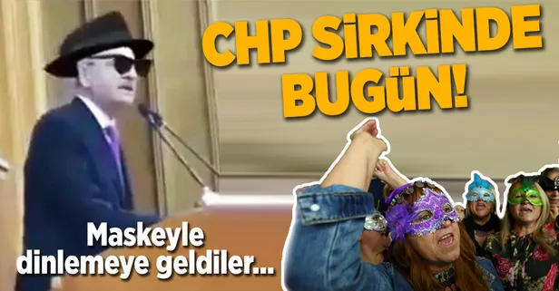 CHP'liler Kılıçdaroğlu'nu maskeyle dinledi