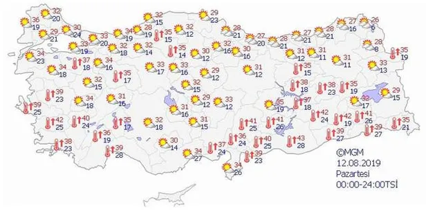 Meteoroloji'den 5 ile 'bayram' uyarısı! Kurban Bayramı'nda hava nasıl olacak? 11 Ağustos 2019 hava durumu-2