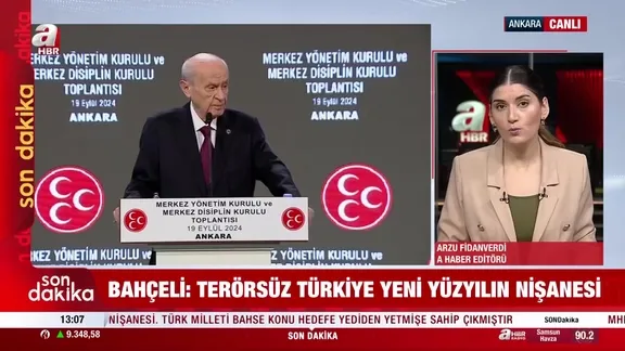 Devlet Bahçeli'den terörsüz Türkiye mesajI
