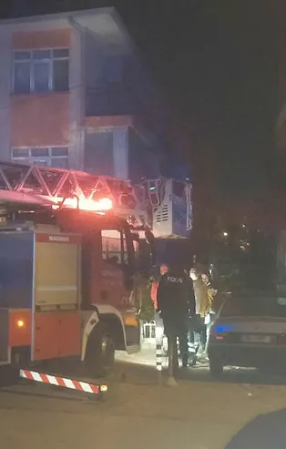 Ankara'da korkutan yangın