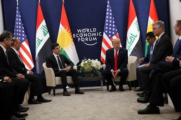 Son dakika: Trump, Irak Cumhurbaşkanı Salih ve IKBY Başkanı Barzani ile görüştü-1
