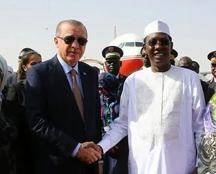 İdriss Deby İtno, Erdoğanın daveti üzerine Türkiye’ye geldi