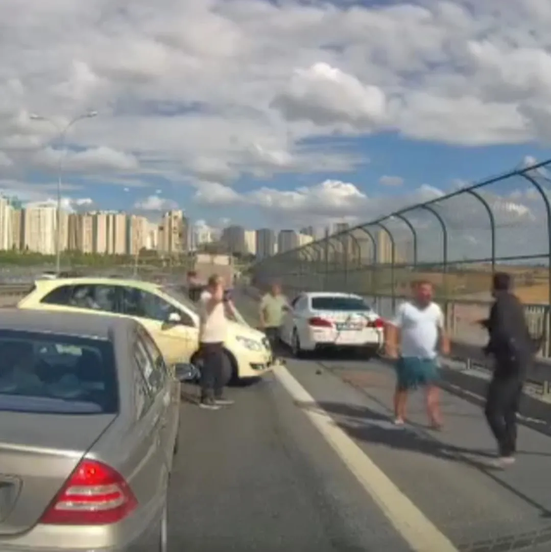 Kediyi kurtarmak isteyen kadına araba çarptı