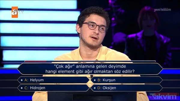 Kenan İmirzalıoğlu sordu, Kim Milyoner Olmak İster'de Yeşilçam rüzgarı esti! Neşeli Günler, Münir Özkul ve Adile Naşit... - 9
